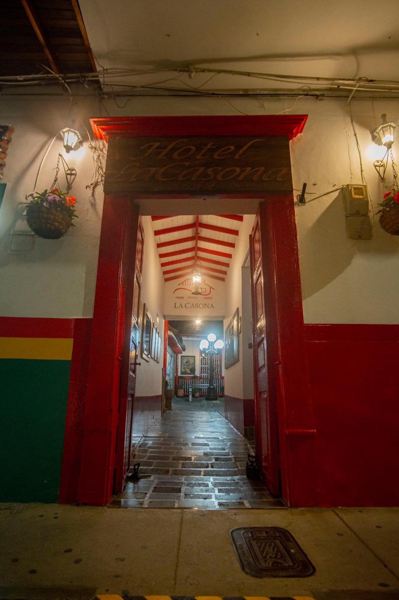 Hotel La Casona Jardín Esterno foto