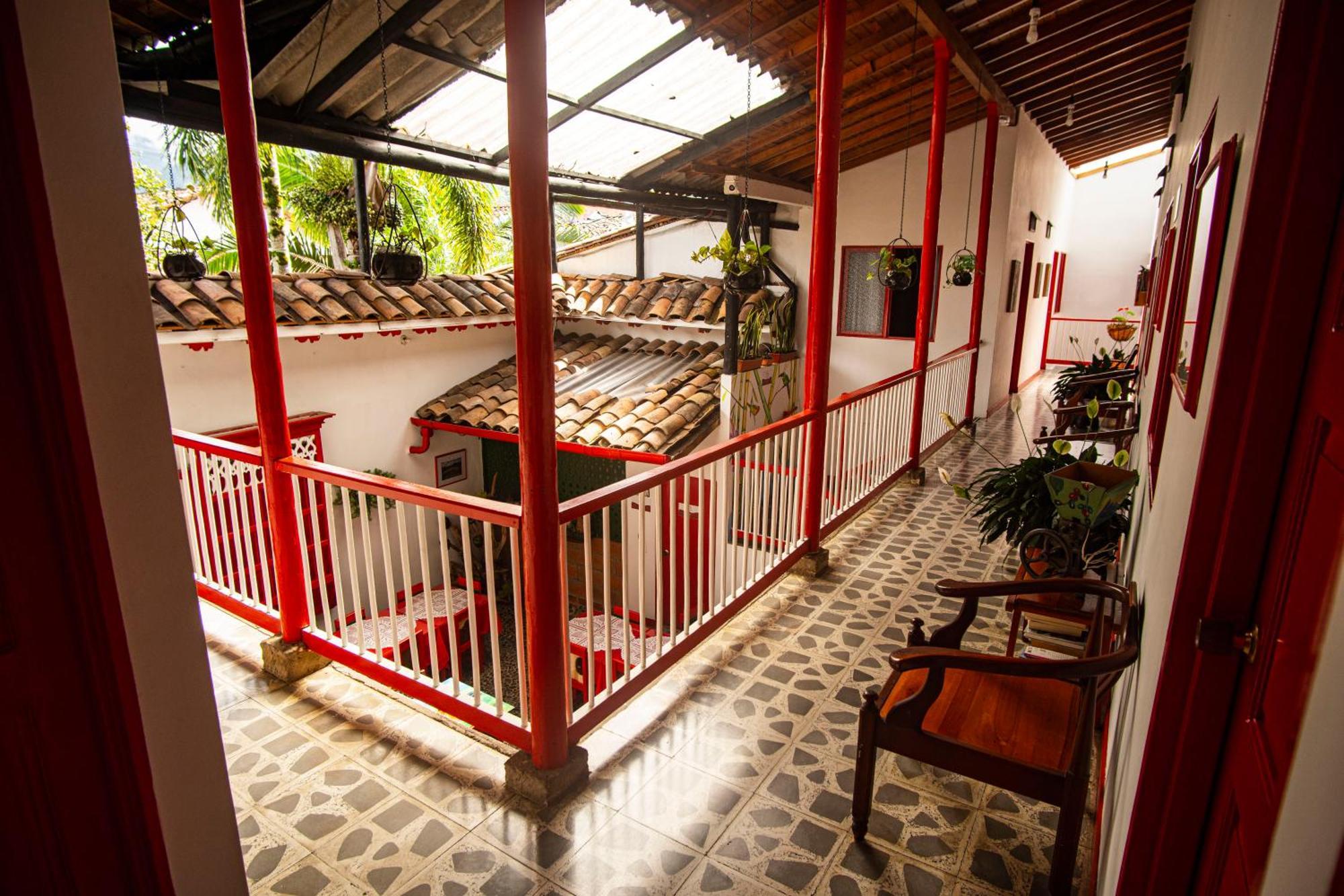 Hotel La Casona Jardín Esterno foto