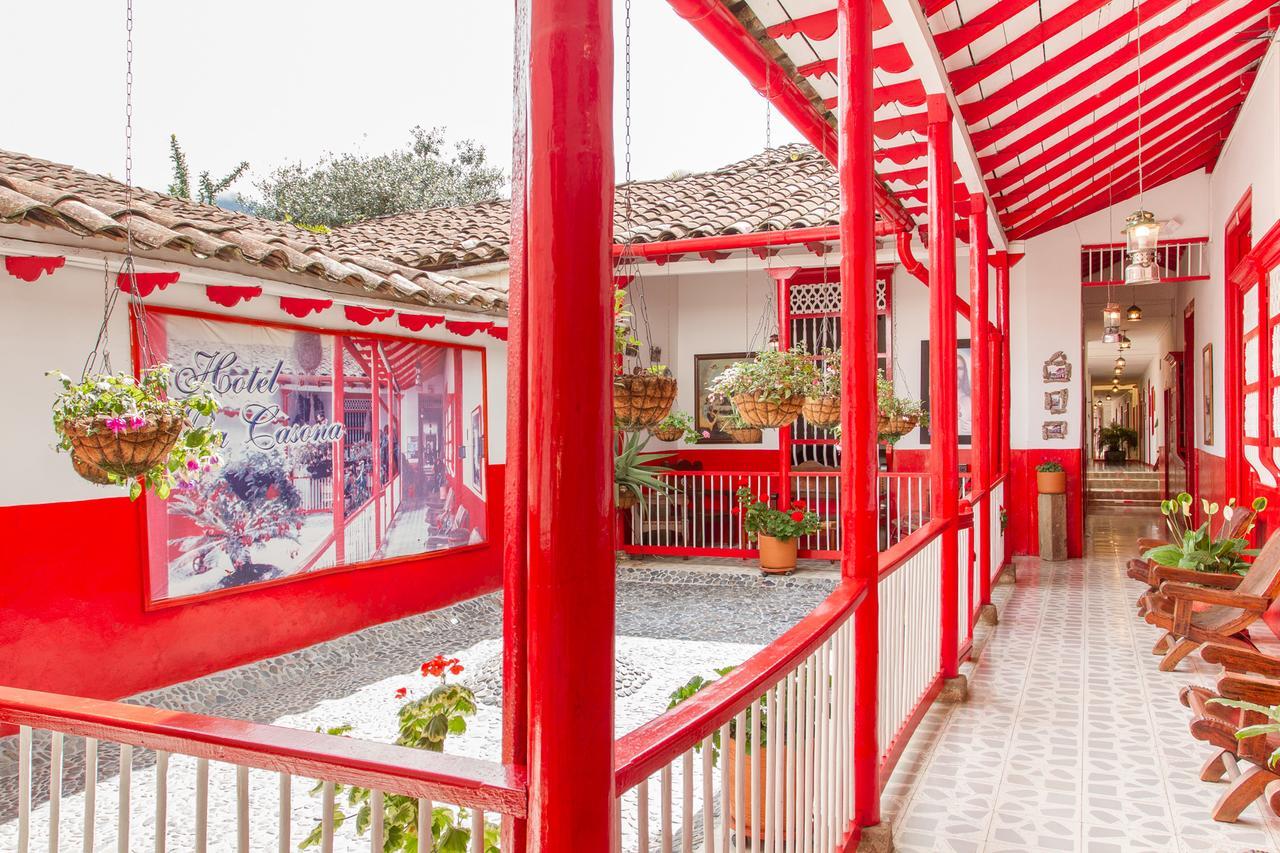 Hotel La Casona Jardín Esterno foto