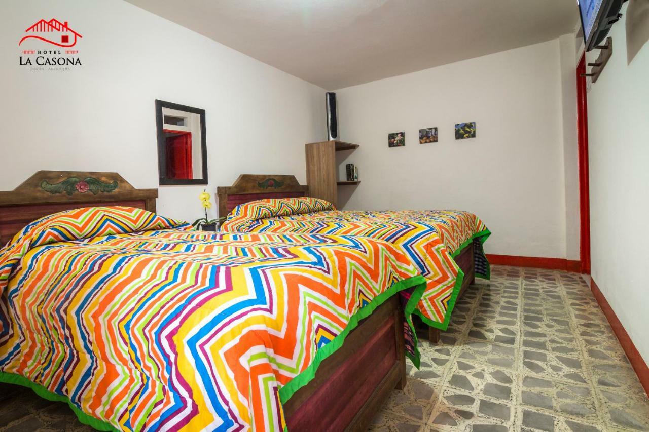 Hotel La Casona Jardín Esterno foto