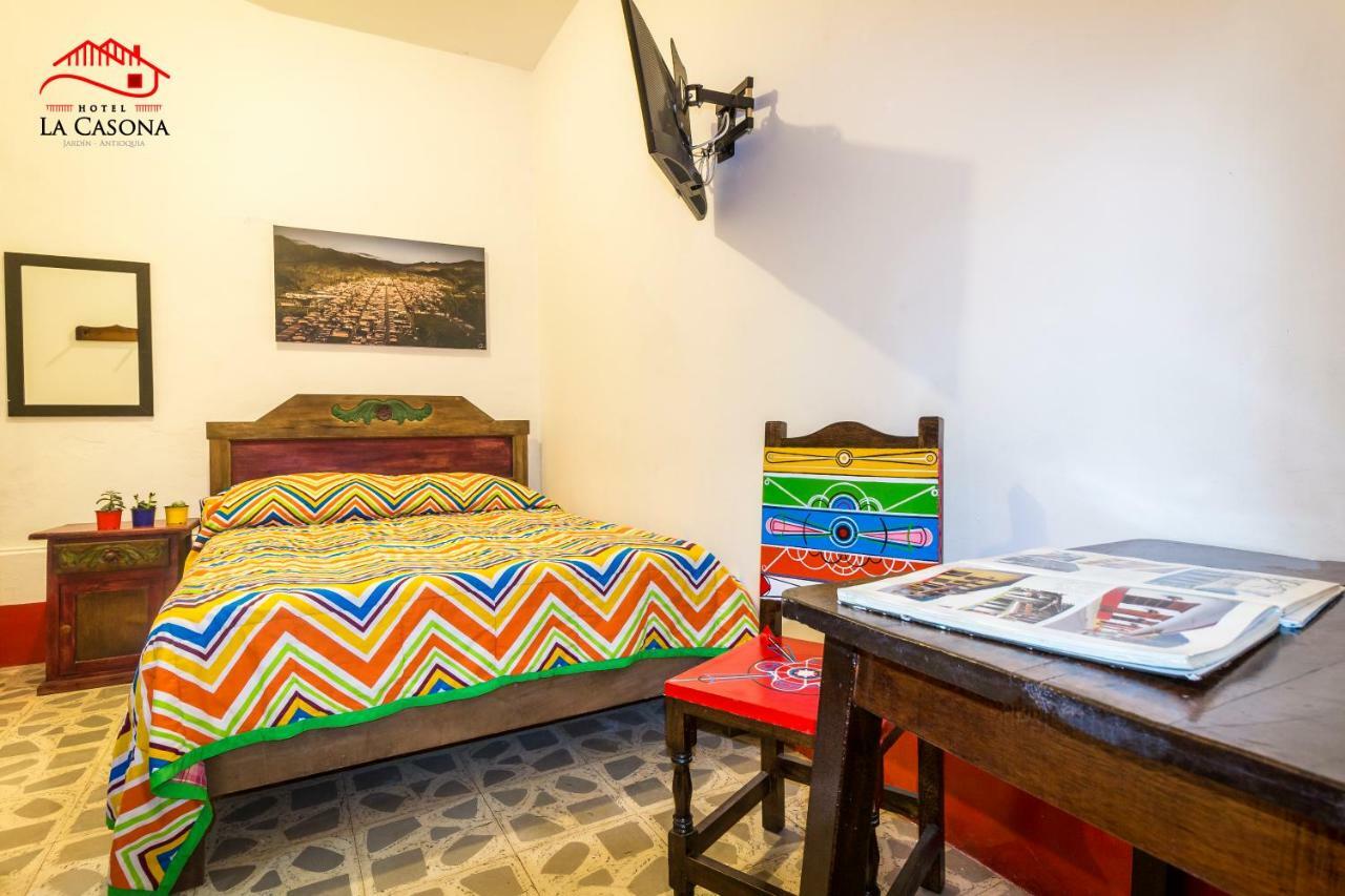 Hotel La Casona Jardín Esterno foto