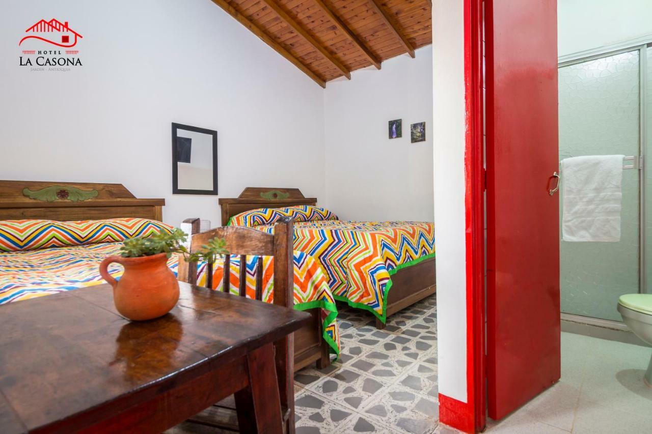 Hotel La Casona Jardín Esterno foto